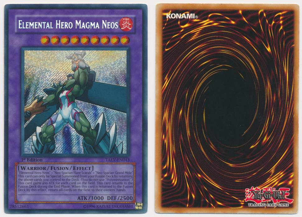 Unique image for Elemental Hero Magma Neos