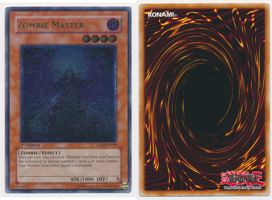 Unique image for Zombie Master (Ultimate Rare)