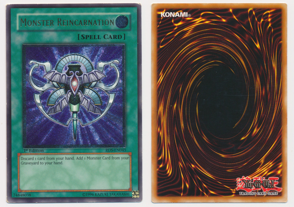 Unique image for Monster Reincarnation (Ultimate Rare)