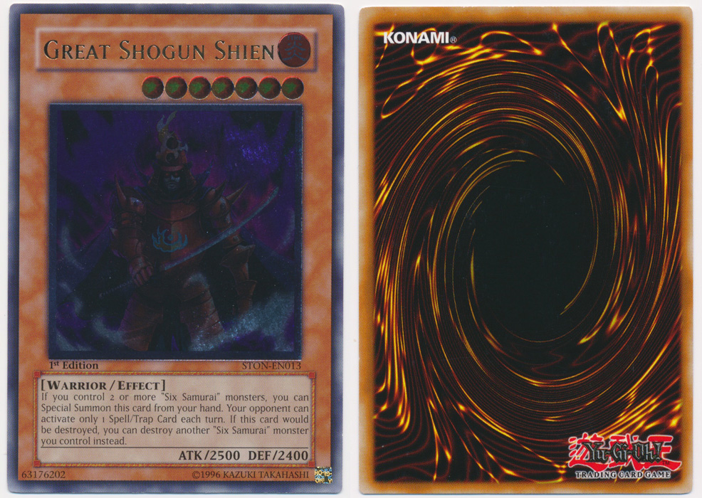 Unique image for Great Shogun Shien (Ultimate Rare)
