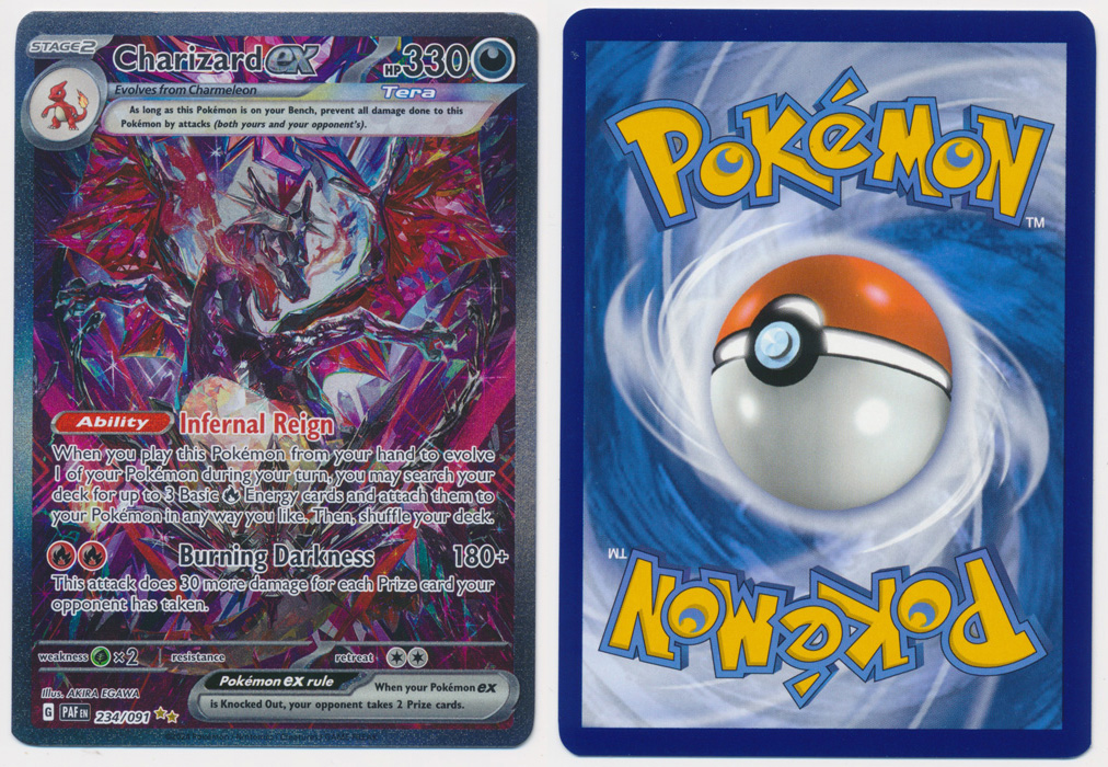 Unique image for Charizard ex (Alt Full Art) - 234/091