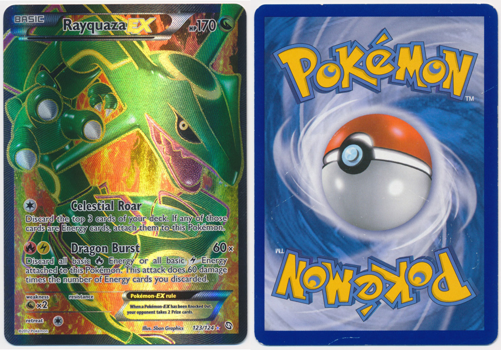 Unique image for Rayquaza-EX (Full Art) - 123/124