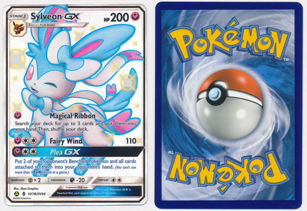 Unique image for Sylveon-GX (Shiny) - SV76/SV94