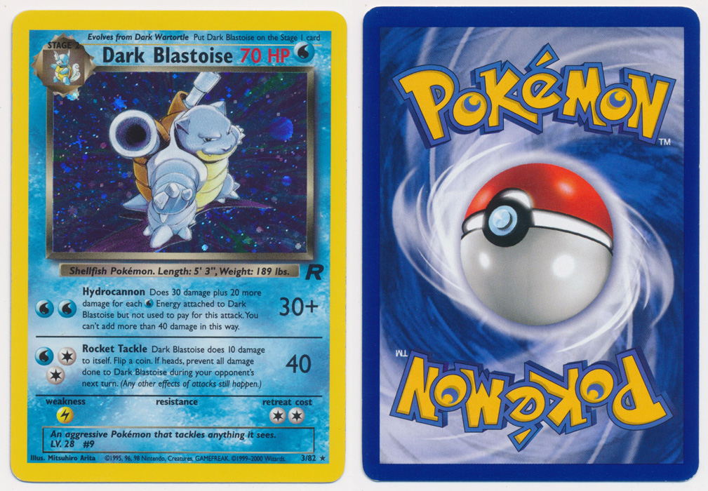 Unique image for Dark Blastoise - 3/82