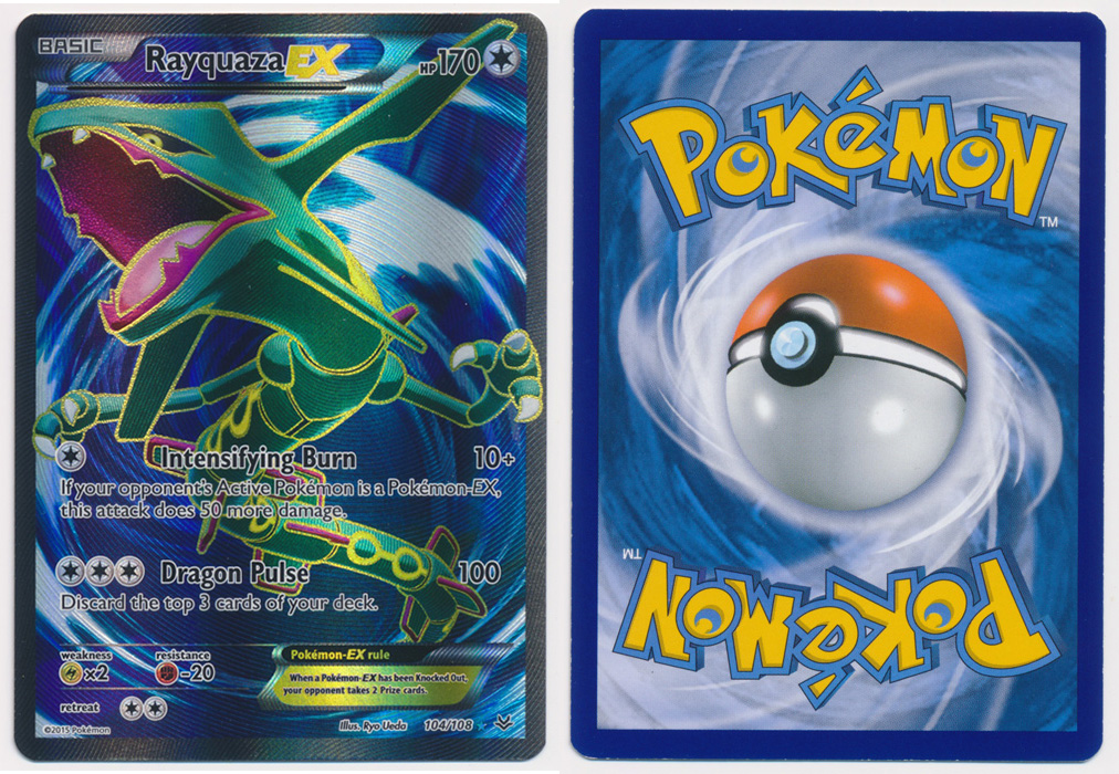 Unique image for Rayquaza-EX (Full Art) - 104/108