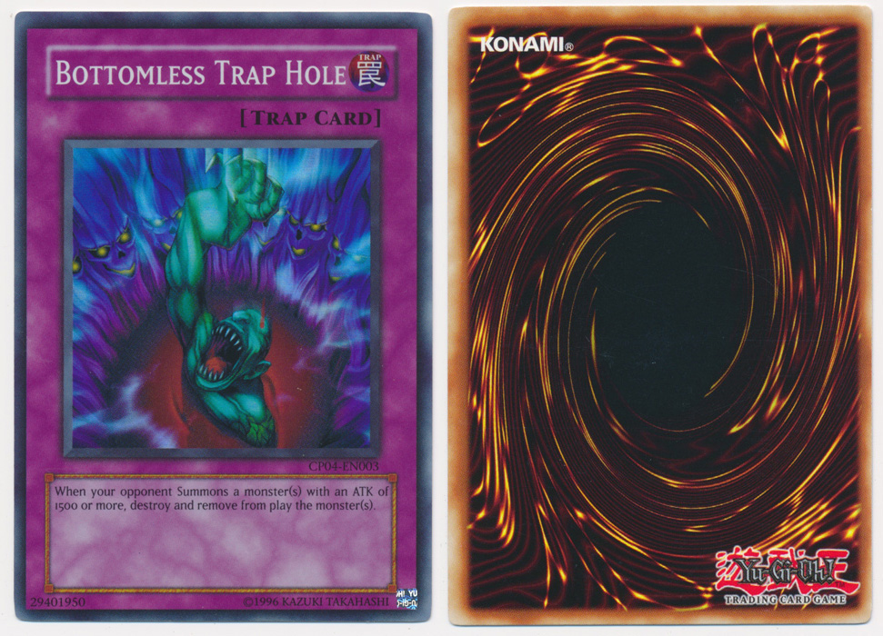 Unique image for Bottomless Trap Hole