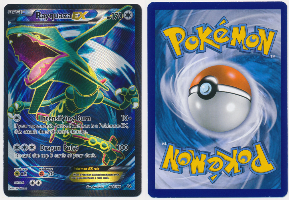 Unique image for Rayquaza-EX (Full Art) - 104/108
