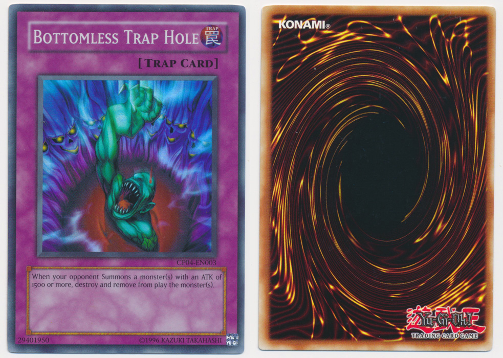 Unique image for Bottomless Trap Hole