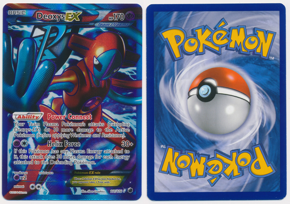 Unique image for Deoxys-EX (Full Art) - 111/116