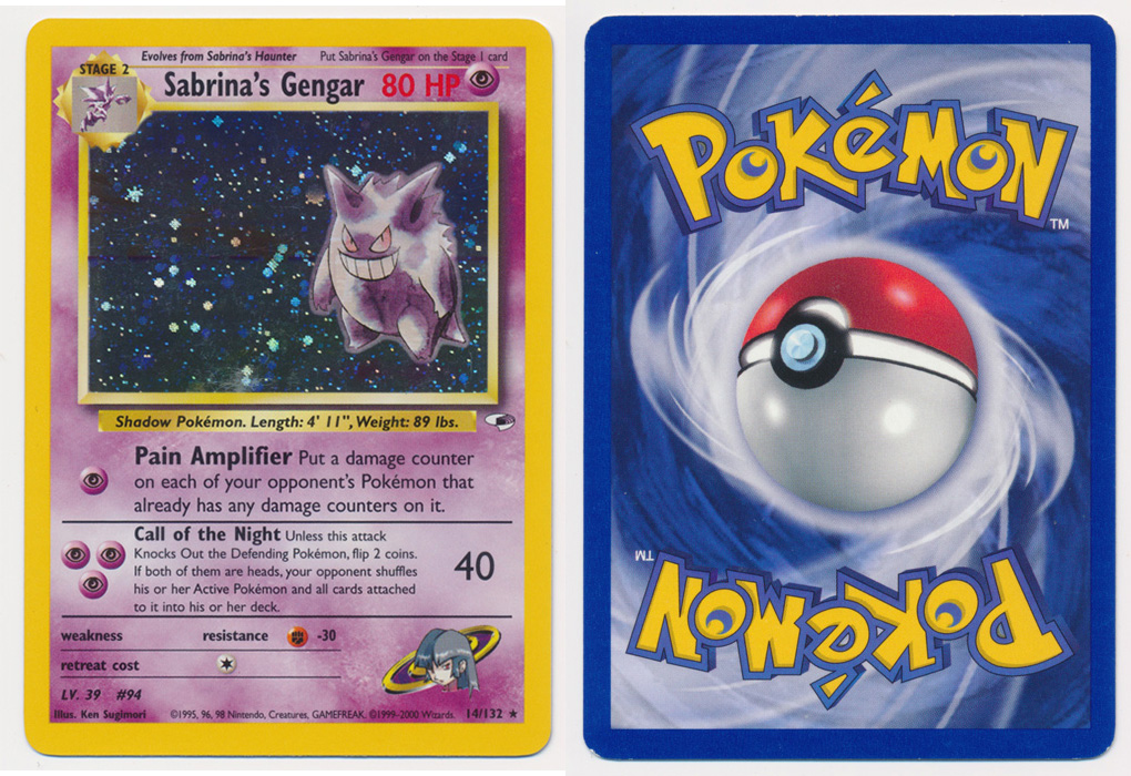 Unique image for Sabrina's Gengar - 14/132