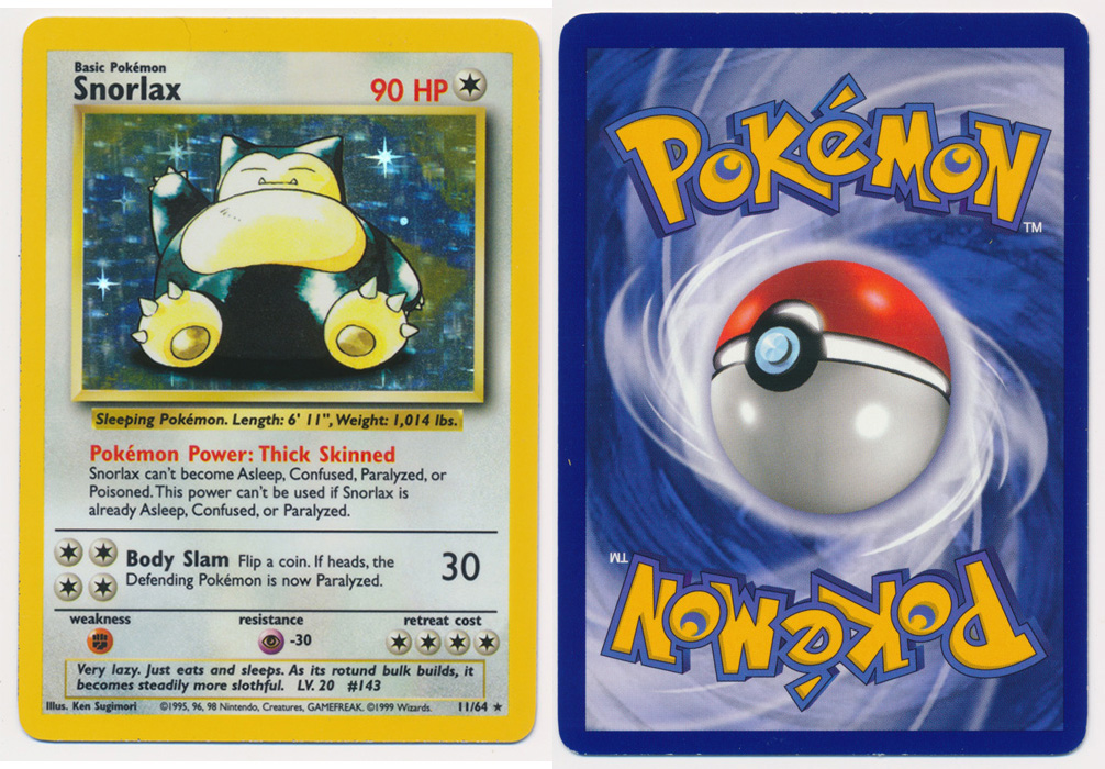 Unique image for Snorlax - 11/64