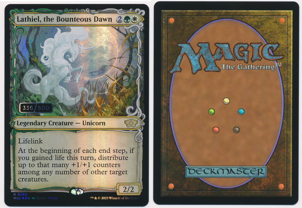 Unique image for Lathiel, the Bounteous Dawn (Serialized Foil)