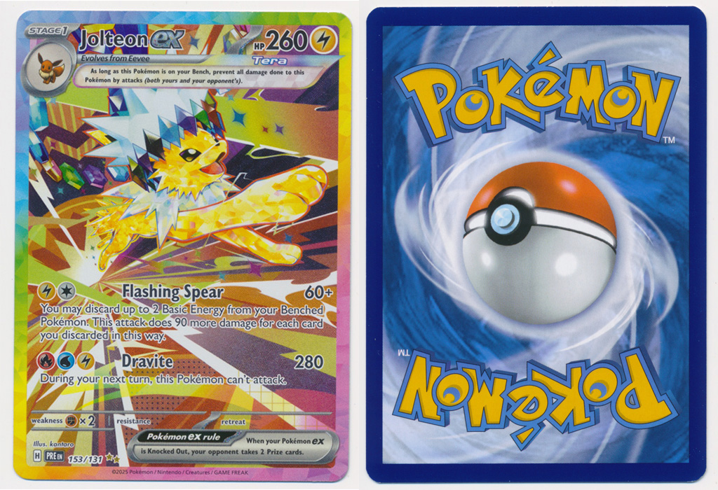 Unique image for Jolteon ex (Alt Full Art) - 153/131
