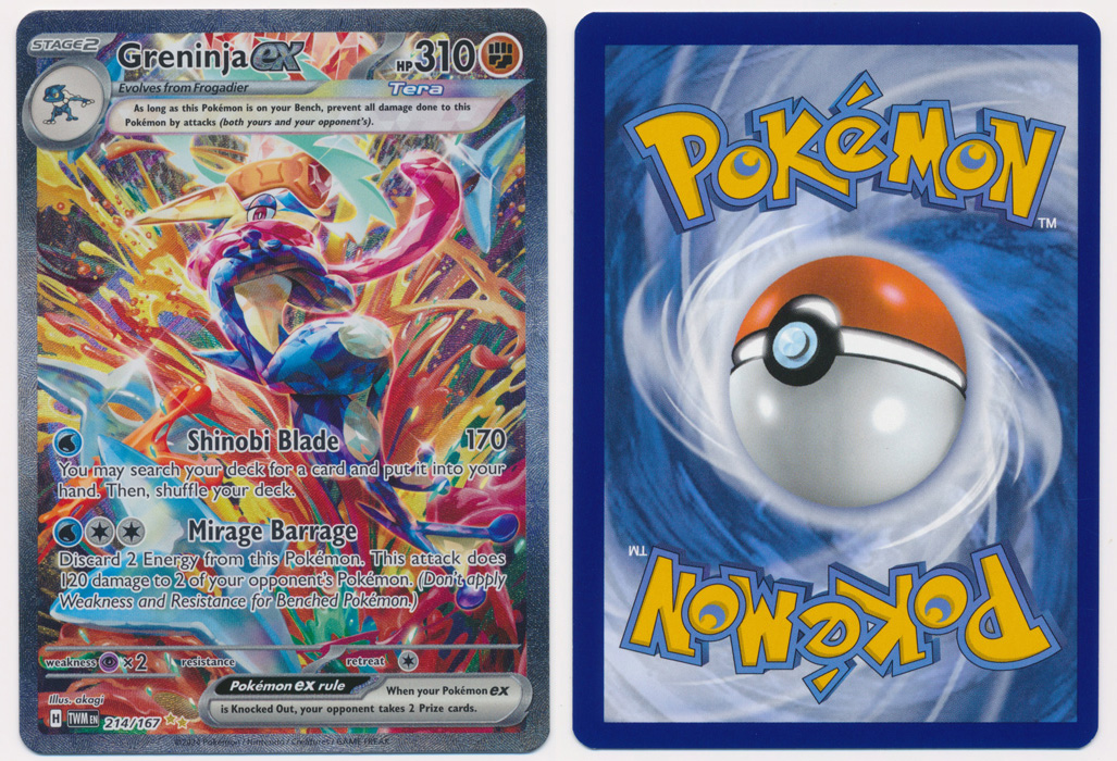 Unique image for Greninja ex (Alt Full Art) - 214/167