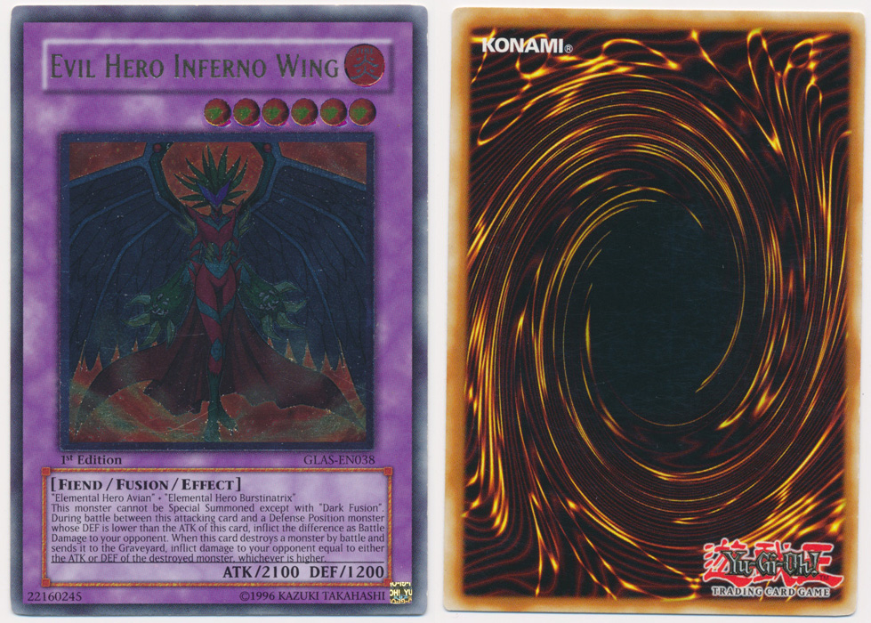 Unique image for Evil Hero Inferno Wing (Ultimate Rare)