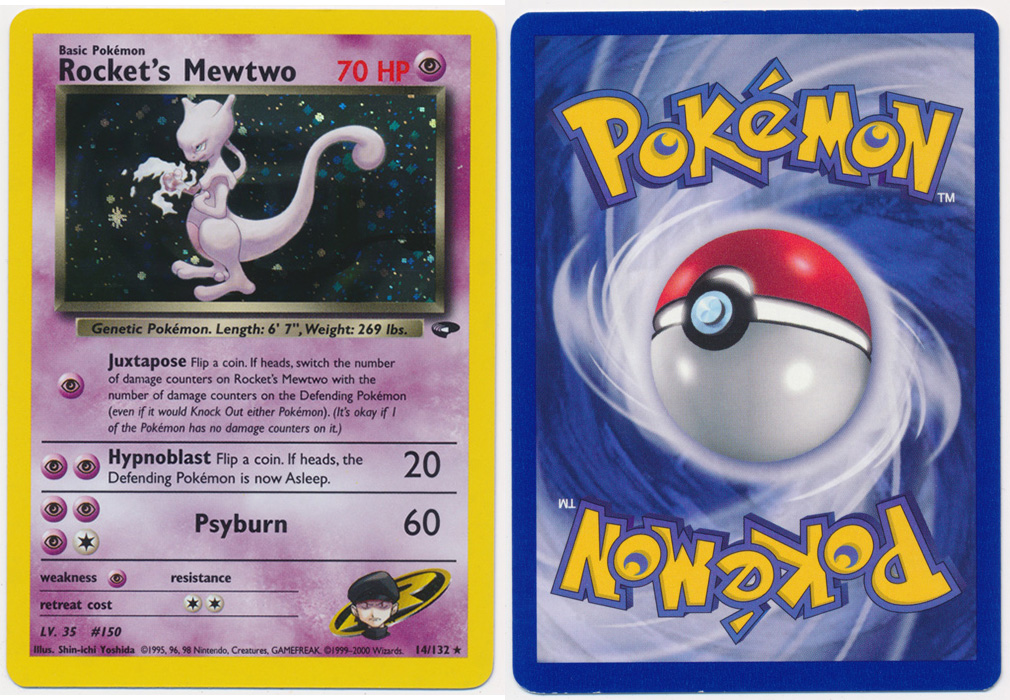 Unique image for Rocket's Mewtwo - 14/132