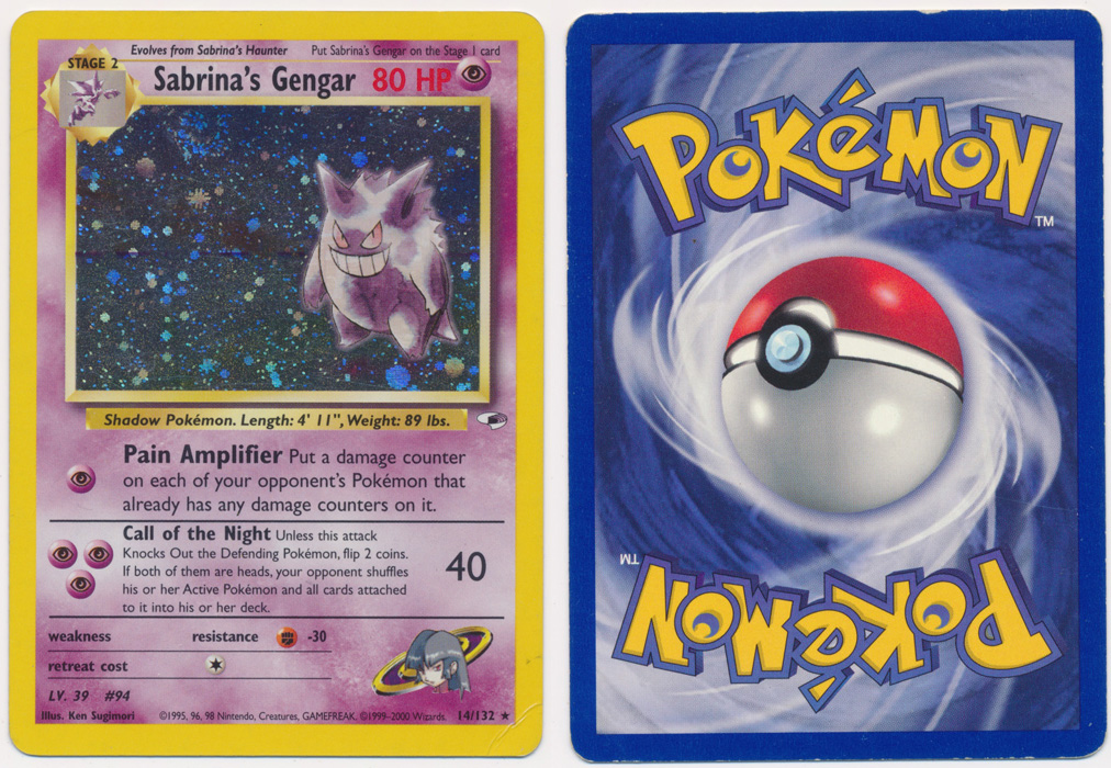 Unique image for Sabrina's Gengar - 14/132