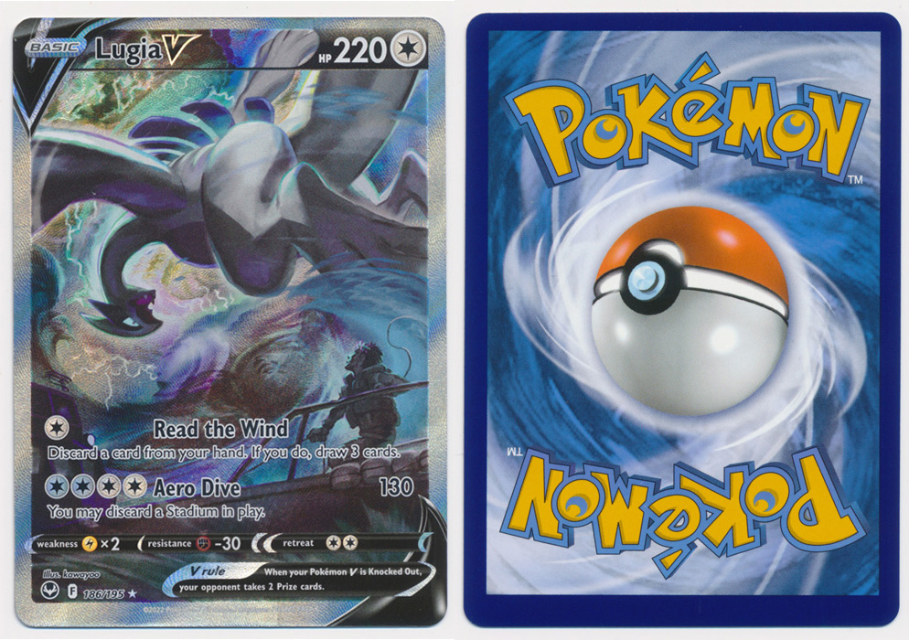 Unique image for Lugia V (Alt Full Art) - 186/195