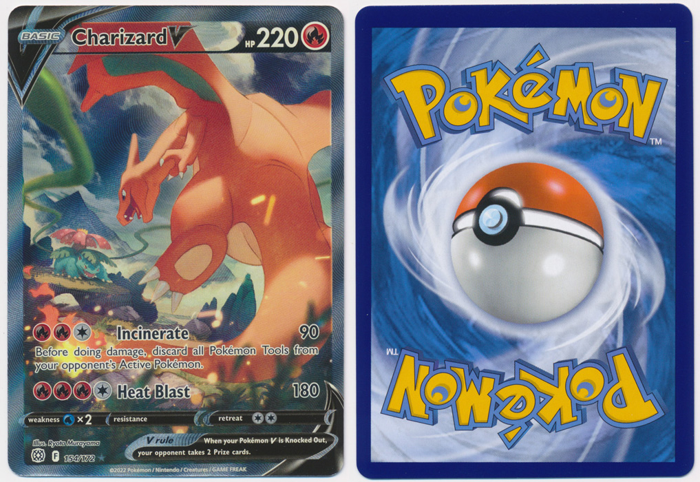 Unique image for Charizard V (Alt Full Art) - 154/172