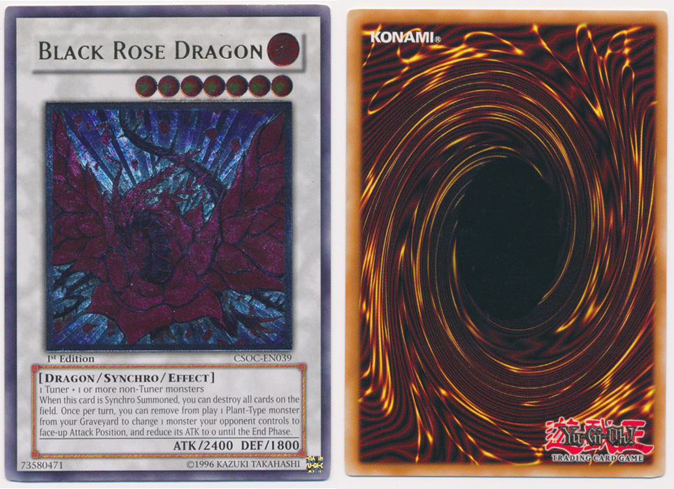 Unique image for Black Rose Dragon (Ultimate Rare)