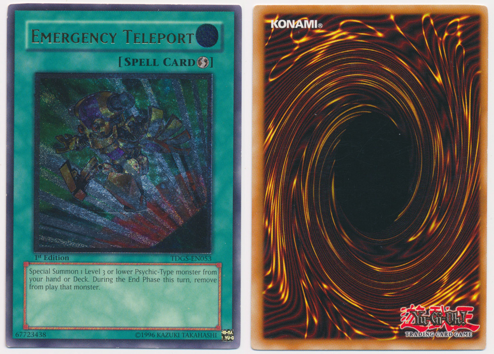 Unique image for Emergency Teleport (Ultimate Rare)