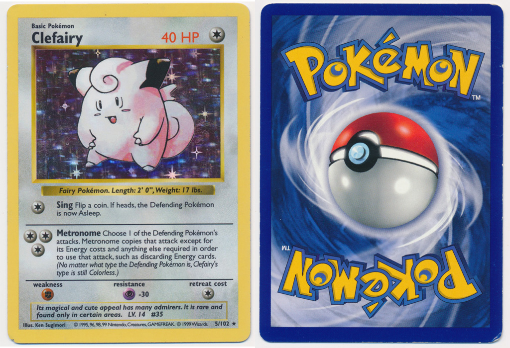 Unique image for Clefairy - 5/102