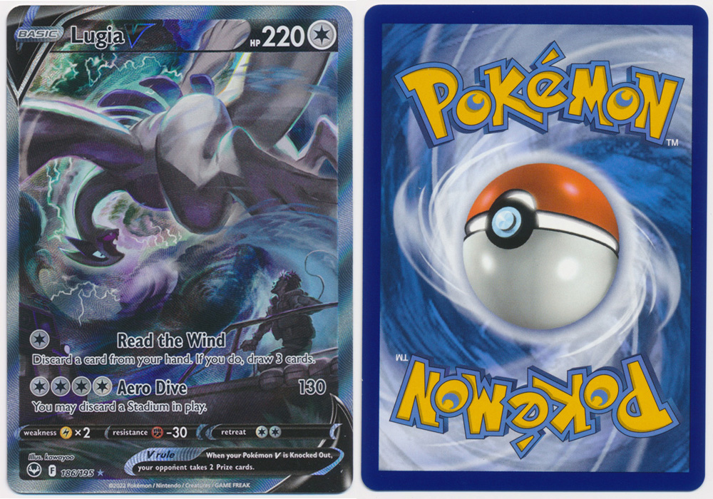 Unique image for Lugia V (Alt Full Art) - 186/195