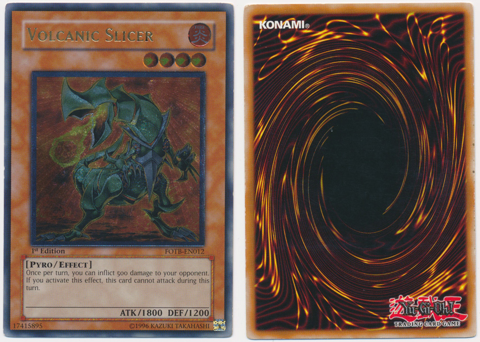 Unique image for Volcanic Slicer (Ultimate Rare)