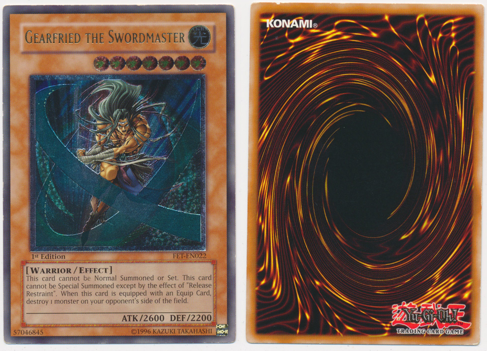 Unique image for Gearfried the Swordmaster (Ultimate Rare)