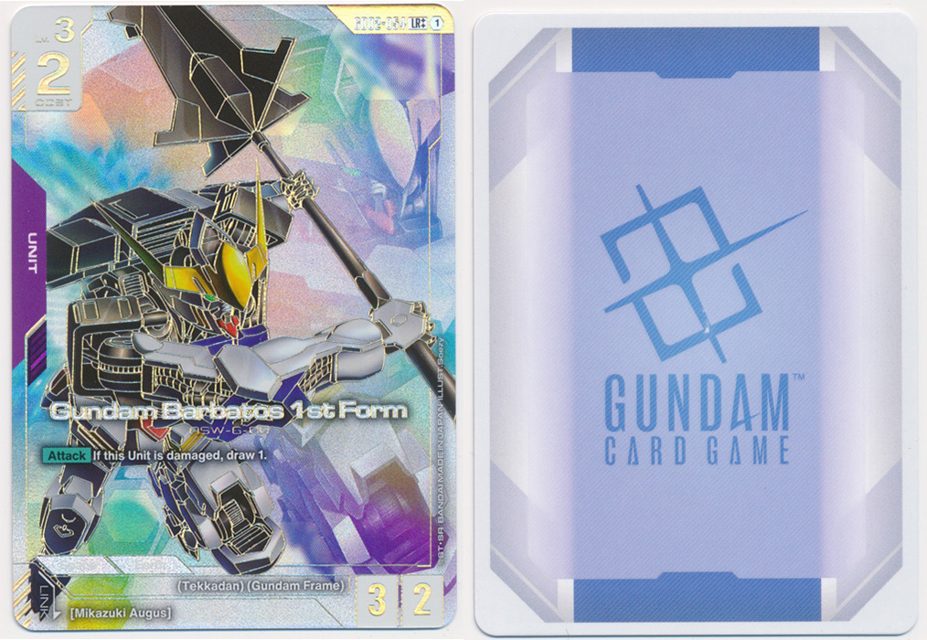 Unique image for Gundam Barbatos 1st Form (GD02-054) (Alt-Art ++)