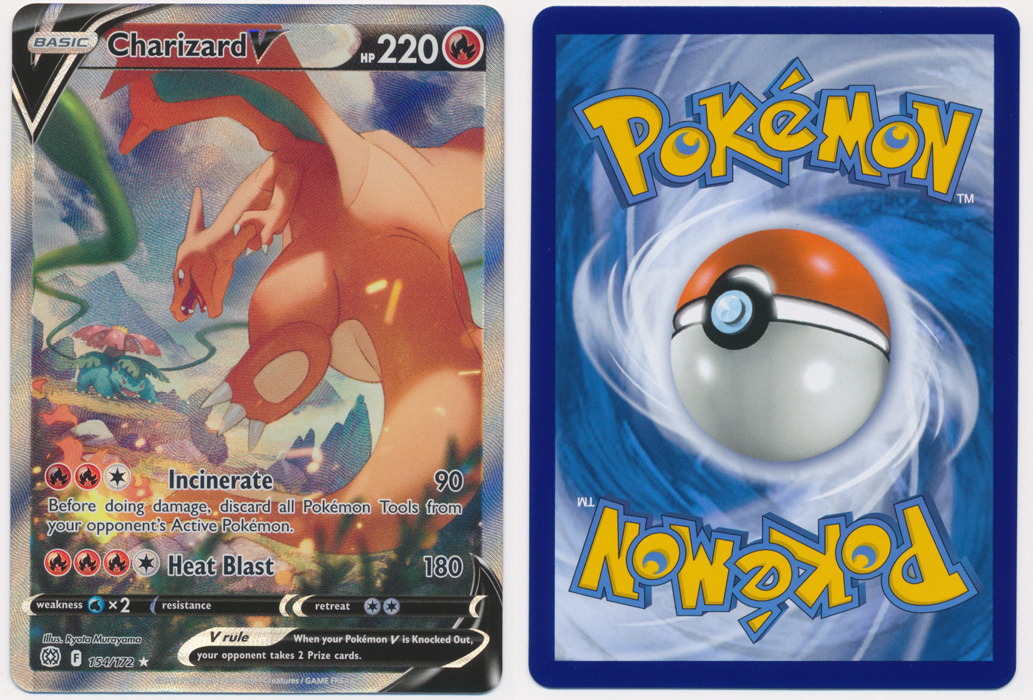 Unique image for Charizard V (Alt Full Art) - 154/172