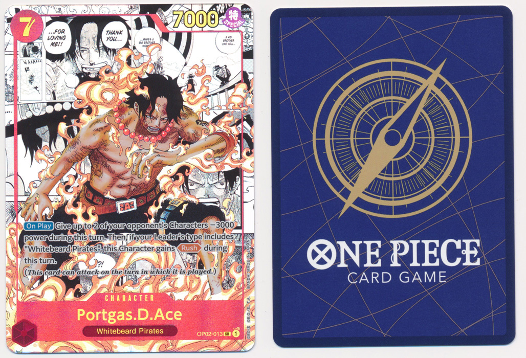 Unique image for Portgas.D.Ace (Parallel) (Alternate Art) (Manga)
