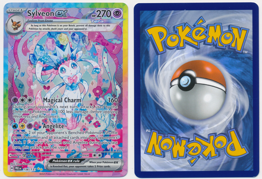 Unique image for Sylveon ex (Alt Full Art) - 156/131