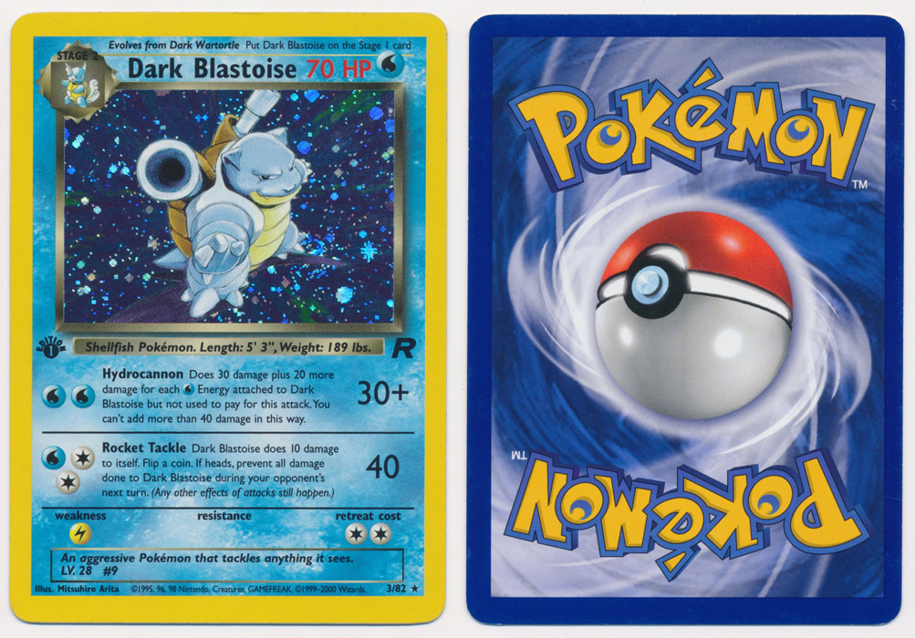 Unique image for Dark Blastoise - 3/82