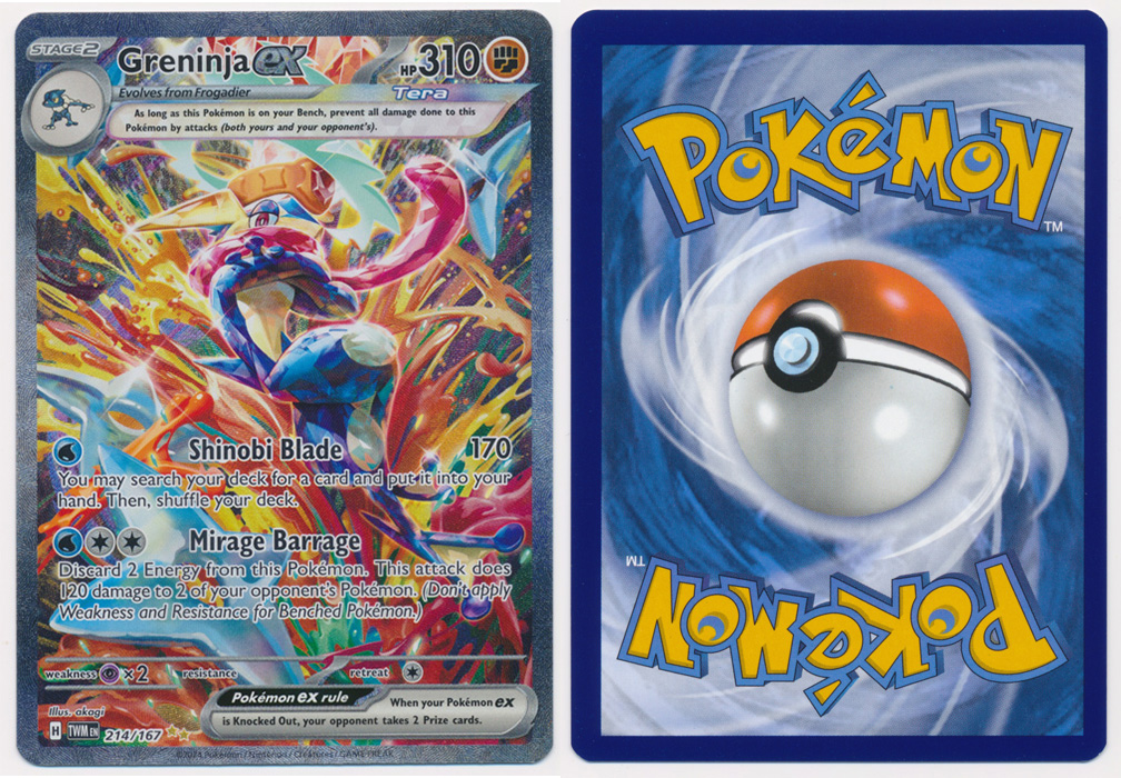 Unique image for Greninja ex (Alt Full Art) - 214/167