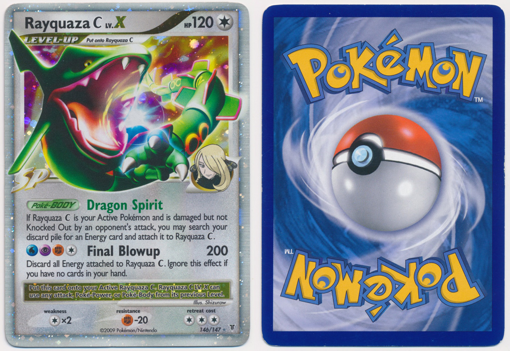Unique image for Rayquaza C LV.X - 146/147