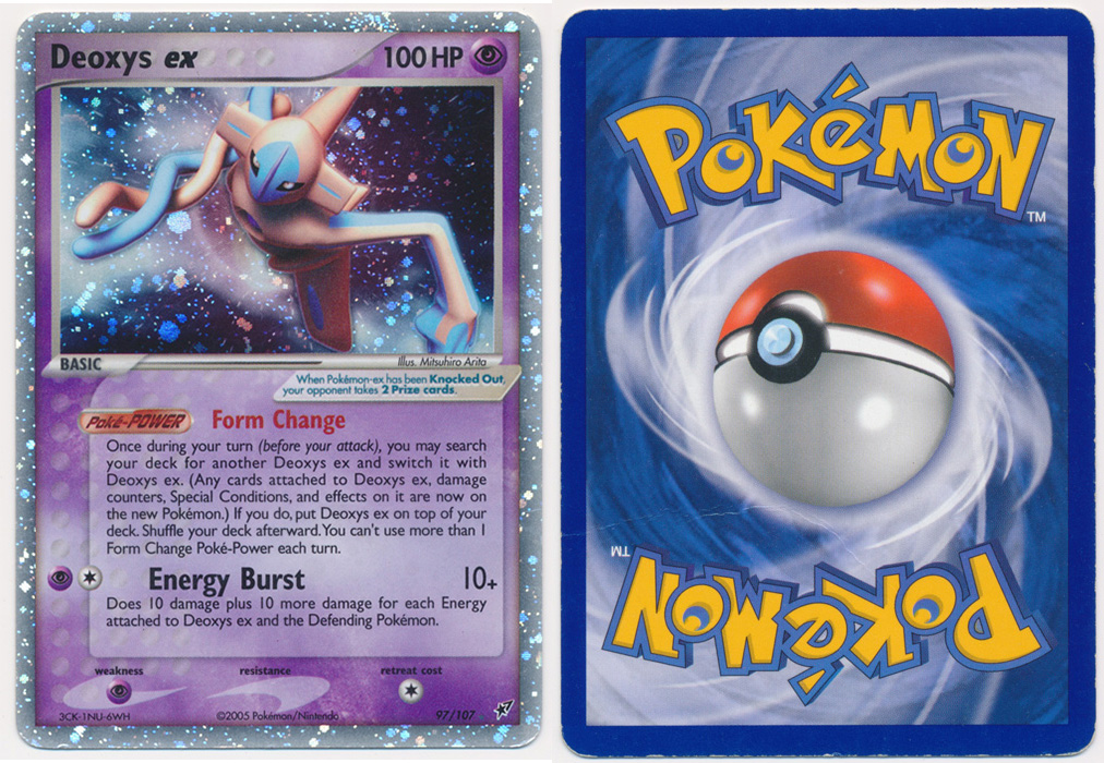 Unique image for Deoxys ex (Normal) - 97/107