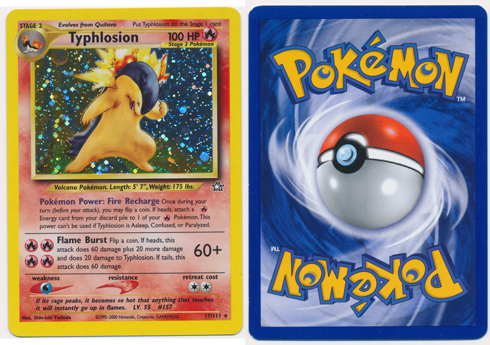 Unique image for Typhlosion - 17/111