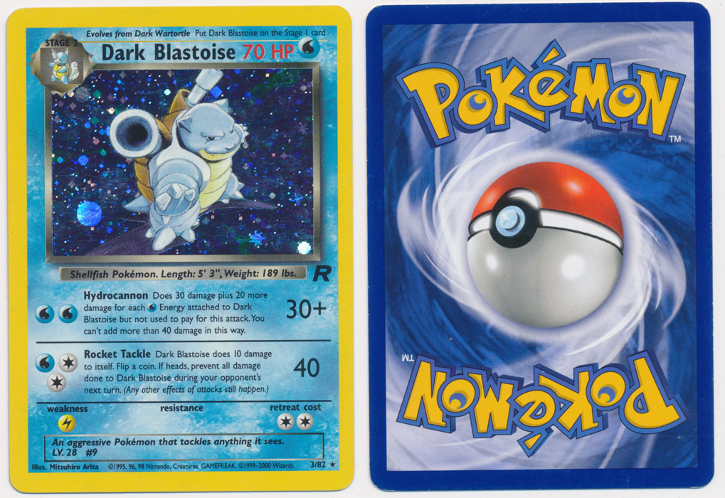 Unique image for Dark Blastoise - 3/82