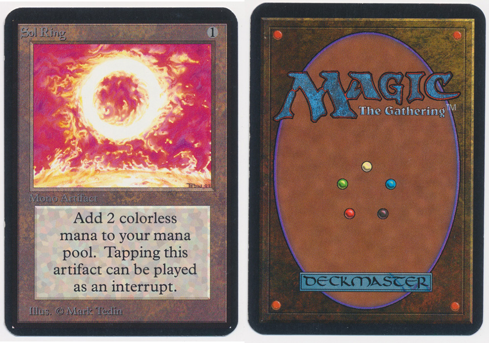 Unique image for Sol Ring