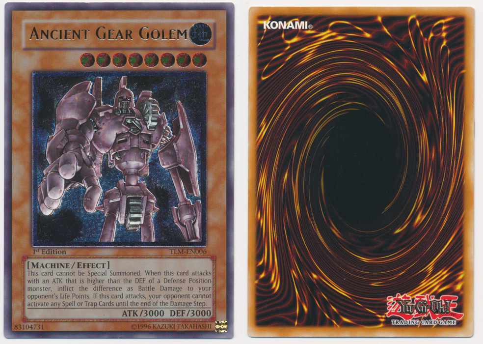 Unique image for Ancient Gear Golem (Ultimate Rare)