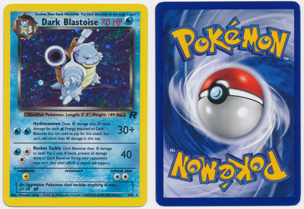 Unique image for Dark Blastoise - 3/82