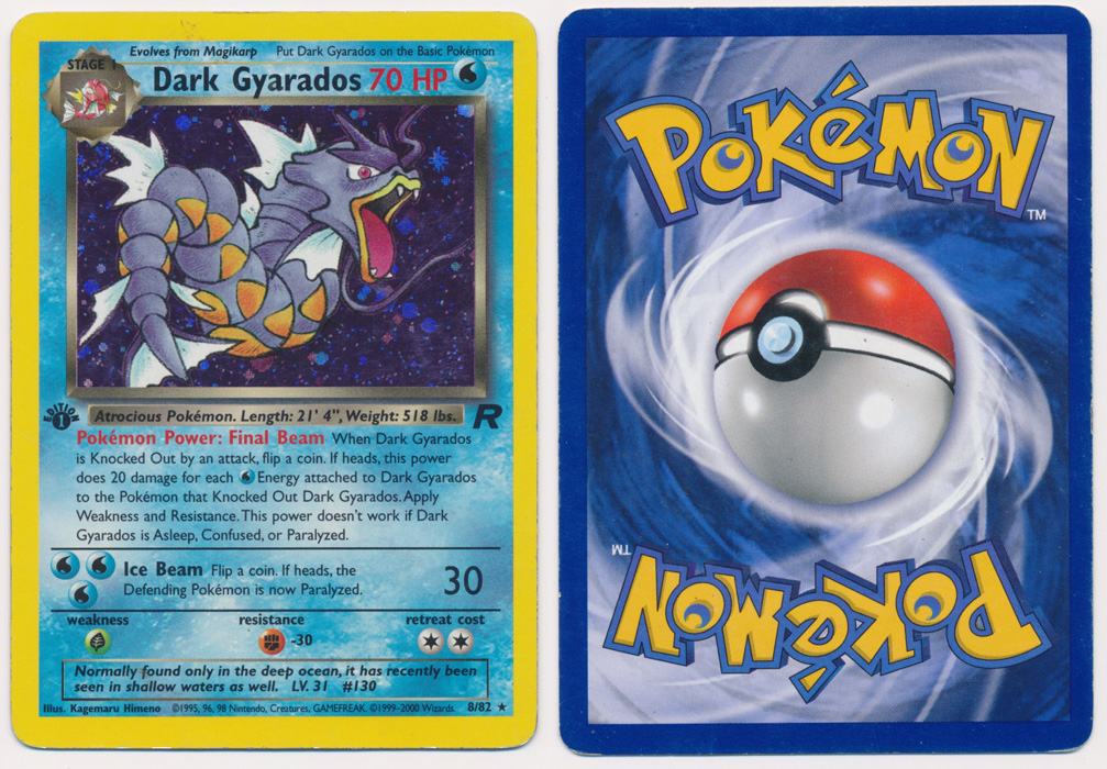 Unique image for Dark Gyarados - 8/82