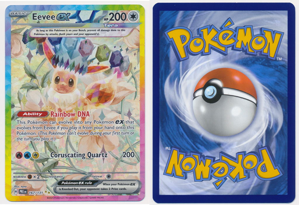 Unique image for Eevee ex (Alt Full Art) - 167/131