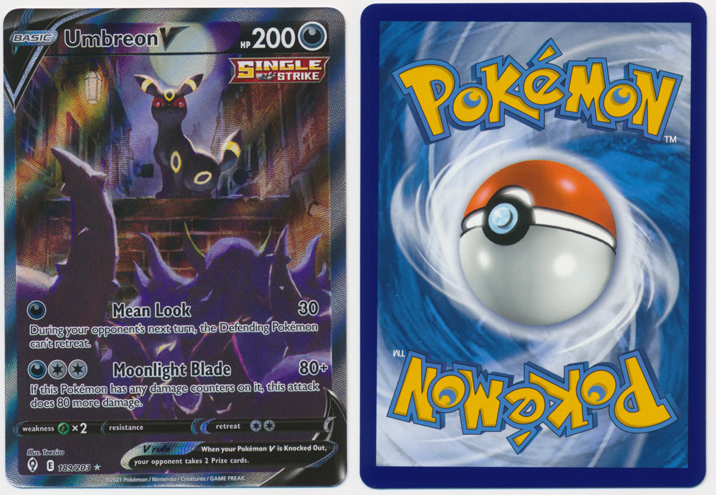Unique image for Umbreon V (Alt Full Art) - 189/203