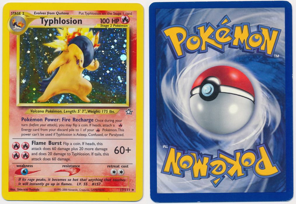 Unique image for Typhlosion - 17/111