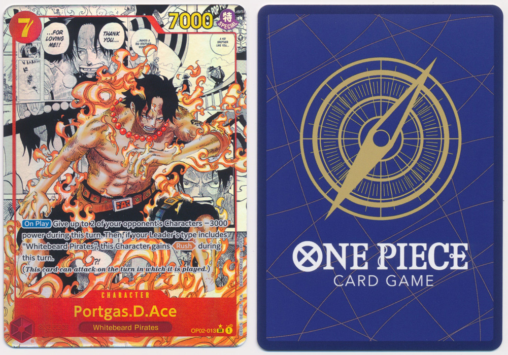 Unique image for Portgas.D.Ace (Parallel) (Manga) (PRB-01)