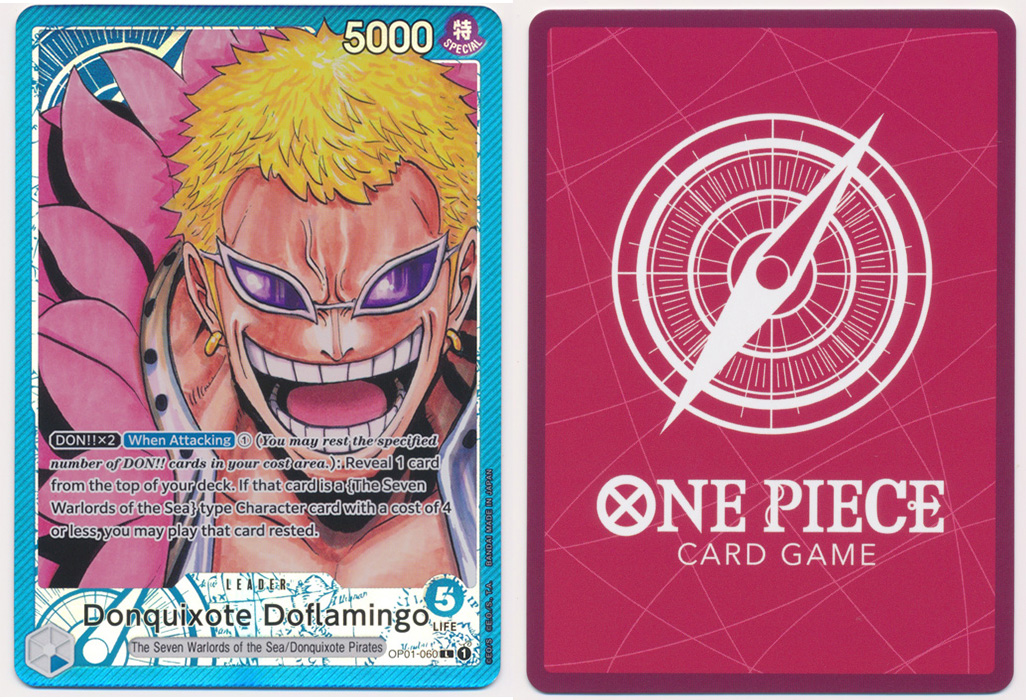 Unique image for Donquixote Doflamingo (060) (Parallel) (Face)