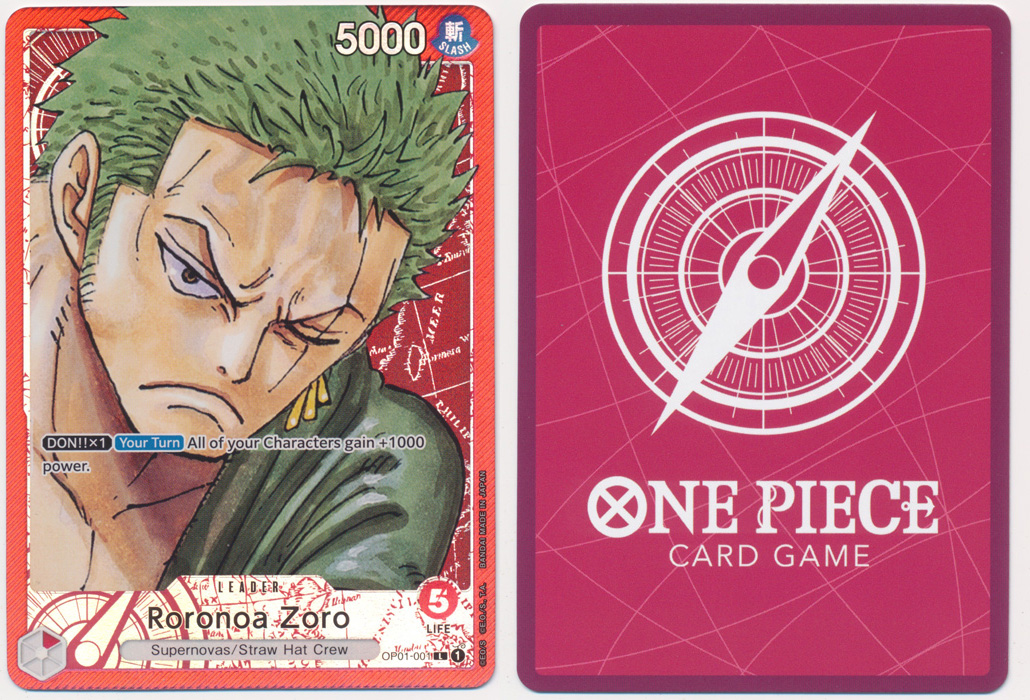 Unique image for Roronoa Zoro (001) (Parallel)