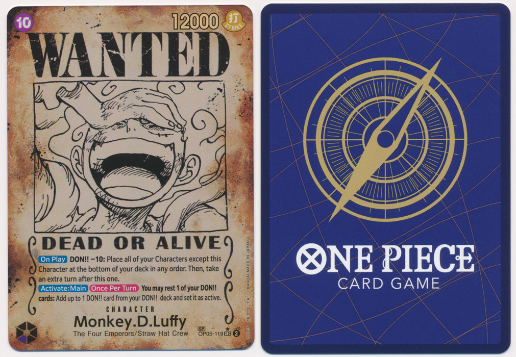 Unique image for Monkey.D.Luffy (119) (Wanted Poster)